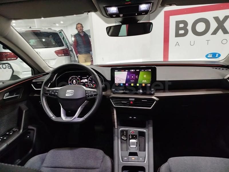 Usado Seat Leon XCELLENCE 204 CV (150 kW) 2021 Blanco Familiar