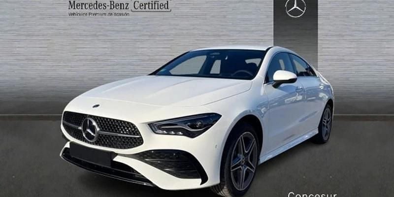 Blanco Usado 2024 Mercedes CLA200 Berlina | 39.900 € (Precio justo) - Imagen 1/4