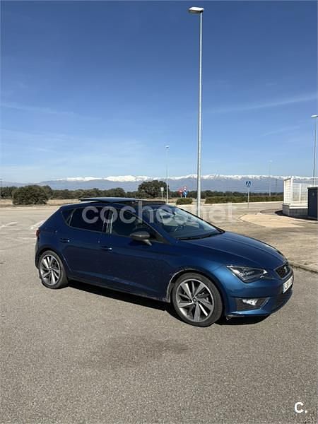 Usado Seat Leon FR 150 CV (110 kW) 2016 Azul Berlina