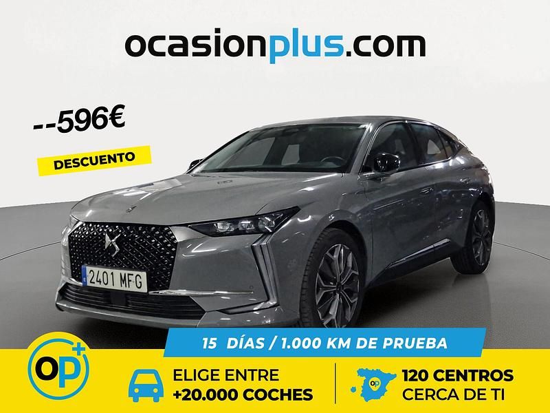 Usado DS Automobiles DS4 Trocadero 130 CV (95 kW) 2023 Gris Berlina