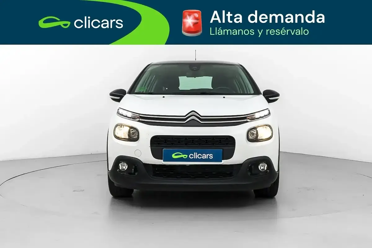 Usado Citroën C3 Feel 83 CV (61 kW) 2019 Blanco Utilitario