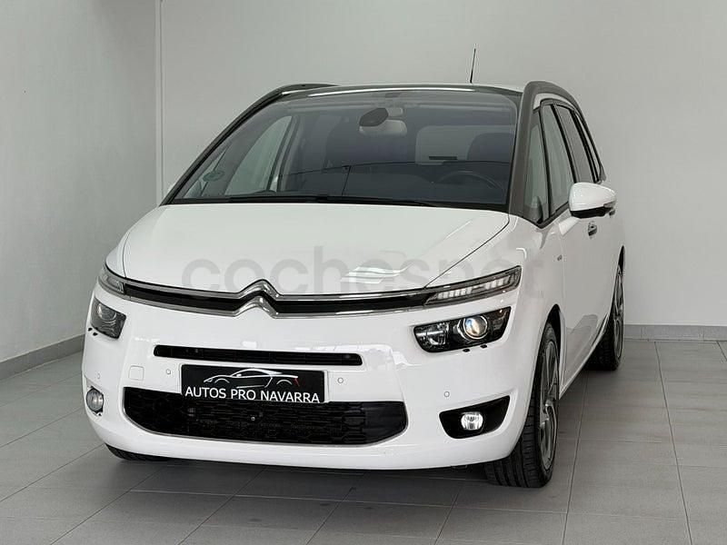 Blanco Usado 2014 Citroën Grand C4 Picasso Exclusive Monovolumen | 8700 € (Precio justo) - Imagen 1/4