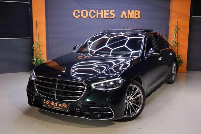Verde Usado 2022 Mercedes S580 Berlina | 89.950 € (Precio justo) - Imagen 1/4