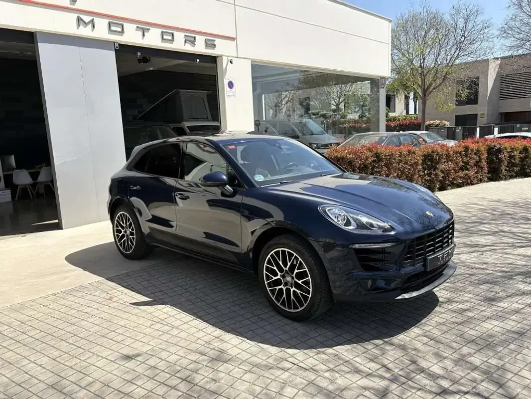 Usado Porsche Macan 252 CV (185 kW) 2017 Azul SUV
