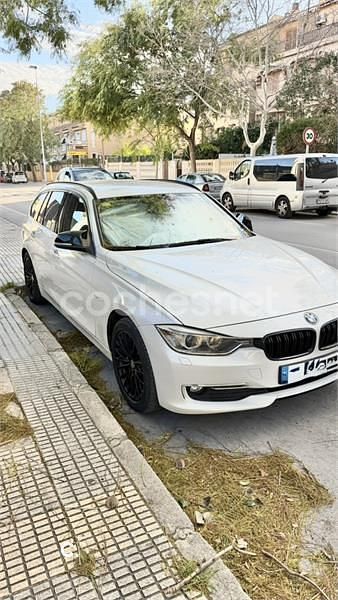 Usado BMW 318 Luxury Line 143 CV (105 kW) 2014 Blanco Familiar