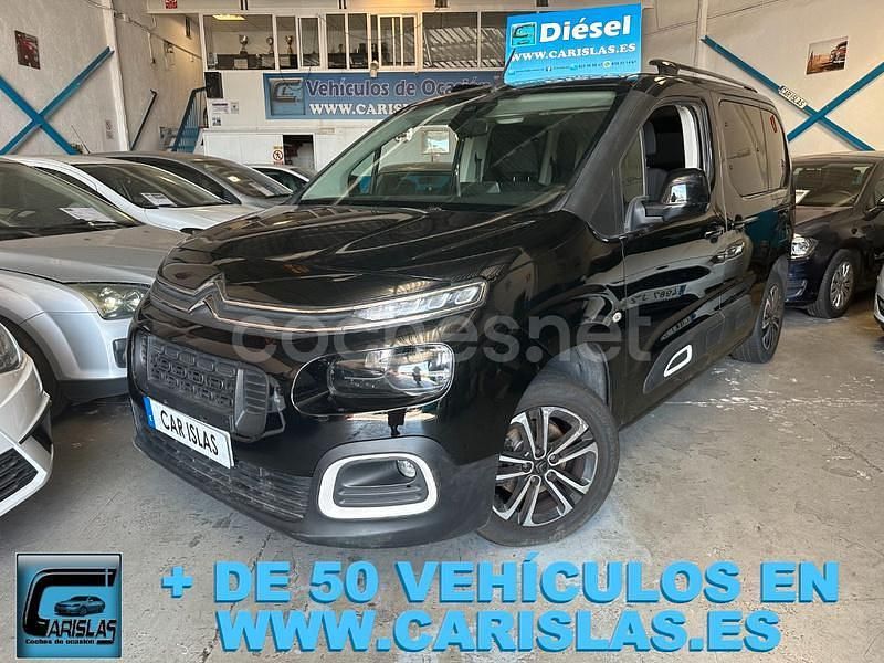 Negro Usado 2020 Citroën Berlingo Monovolumen | 17.999 € (Precio justo) - Imagen 1/4
