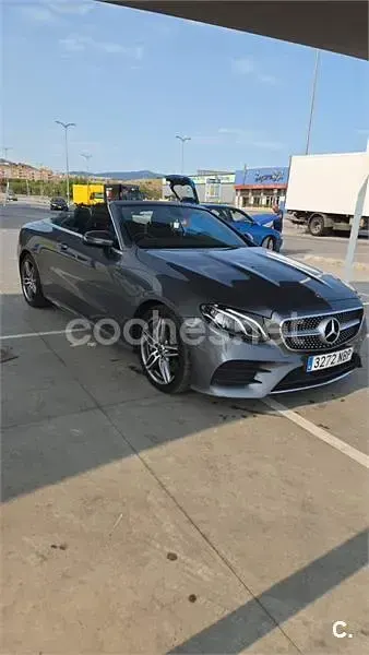 Usado Mercedes E350 299 CV (219 kW) 2020 Gris / plata Descapotable