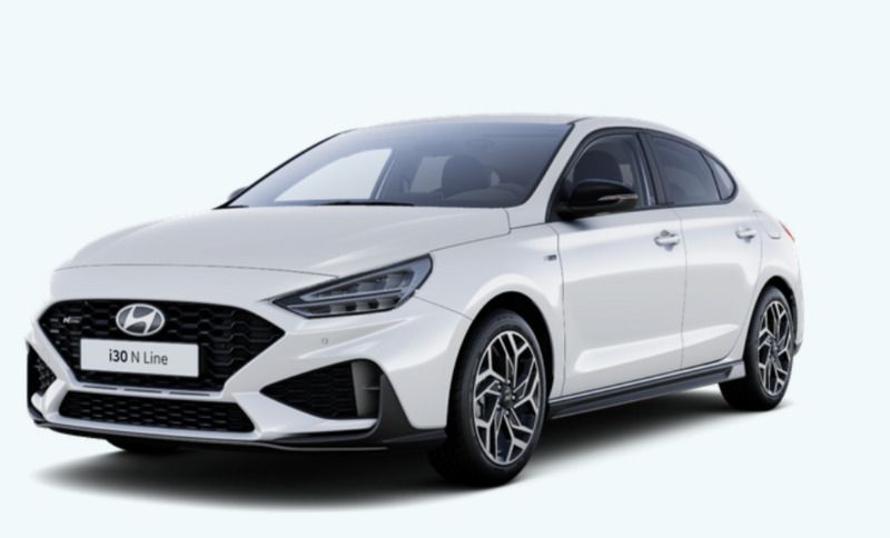 Usado Hyundai i30 N Line 100 CV (73 kW) 2024 Blanco