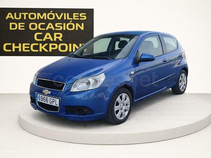 Usado Chevrolet Aveo LS 84 CV (61 kW) 2009 Azul Berlina