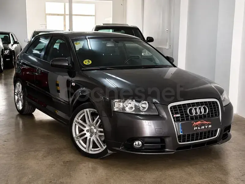 Usado Audi A3 Ambition 140 CV (102 kW) 2008 Gris / plata Utilitario