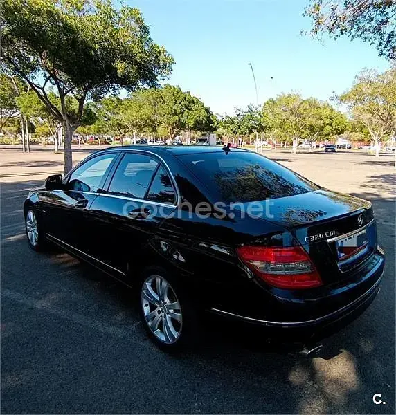 Usado Mercedes C320 Avantgarde 224 CV (164 kW) 2009 Azul Berlina