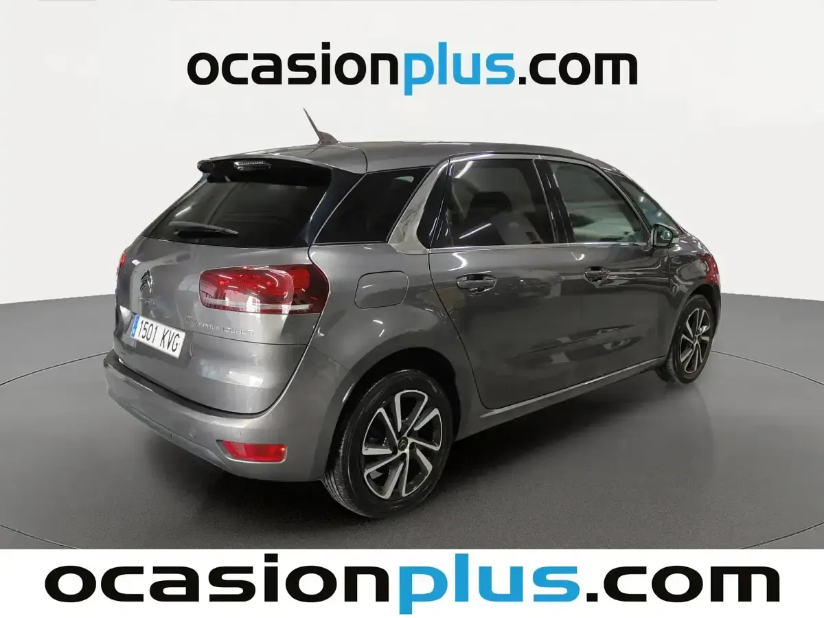 Usado Citroën C4 Feel 130 CV (95 kW) 2019 Gris Monovolumen