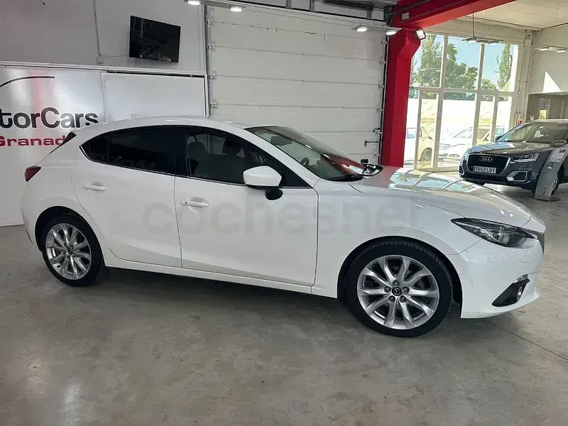 Usado Mazda 3 150 CV (110 kW) 2016 Blanco Berlina