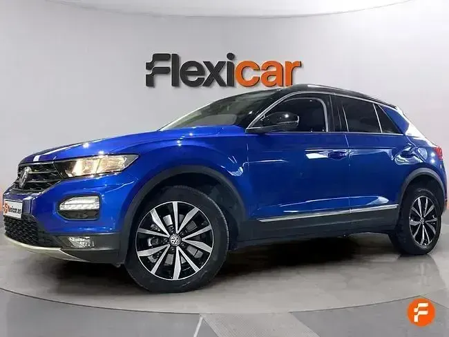 Usado VW T-Roc Advance 115 CV (84 kW) 2018 Azul SUV