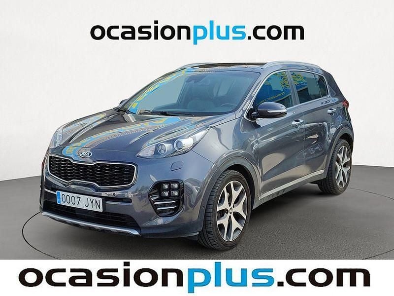 Gris Usado 2017 Kia Sportage GT-Line SUV | 17.990 € (Precio justo) - Imagen 1/4