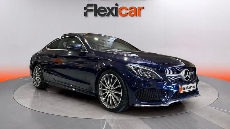 Usado Mercedes C220 170 CV (125 kW) 2019 Azul Coupe