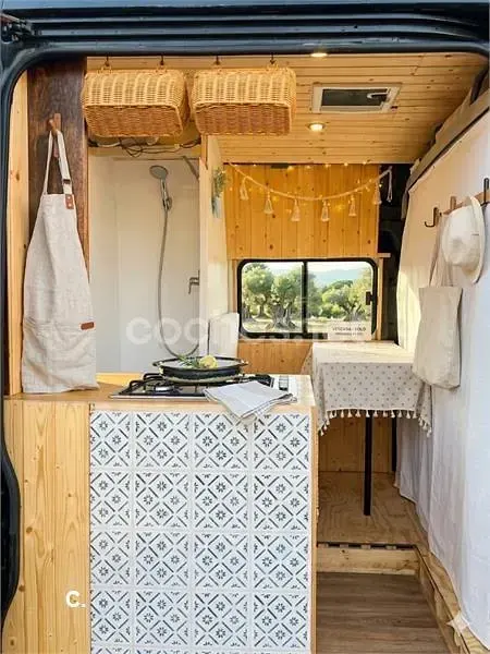 Usado Peugeot Boxer 86 CV (63 kW) 2002 Beige Van