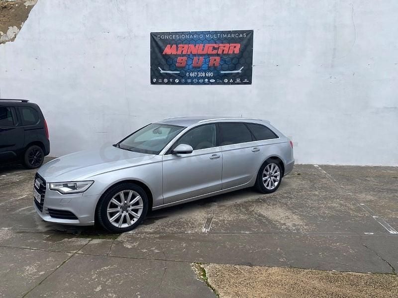 Usado Audi A6 204 CV (150 kW) 2012 Gris / plata Familiar