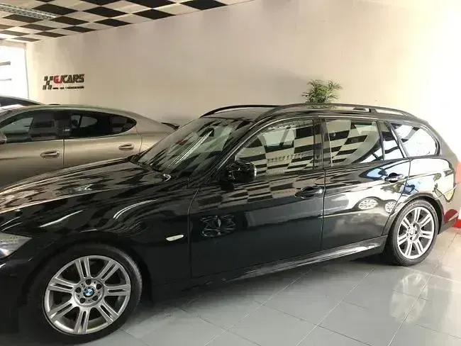 Usado BMW 320 177 CV (130 kW) 2009 Gris Familiar