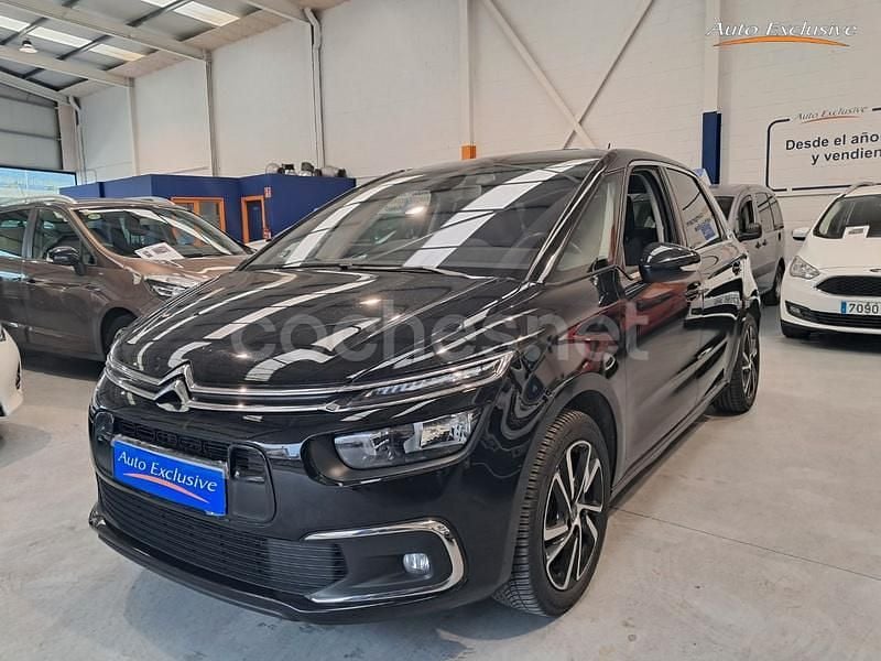 Usado Citroën C4 SpaceTourer Shine 130 CV (95 kW) 2019 Negro Monovolumen