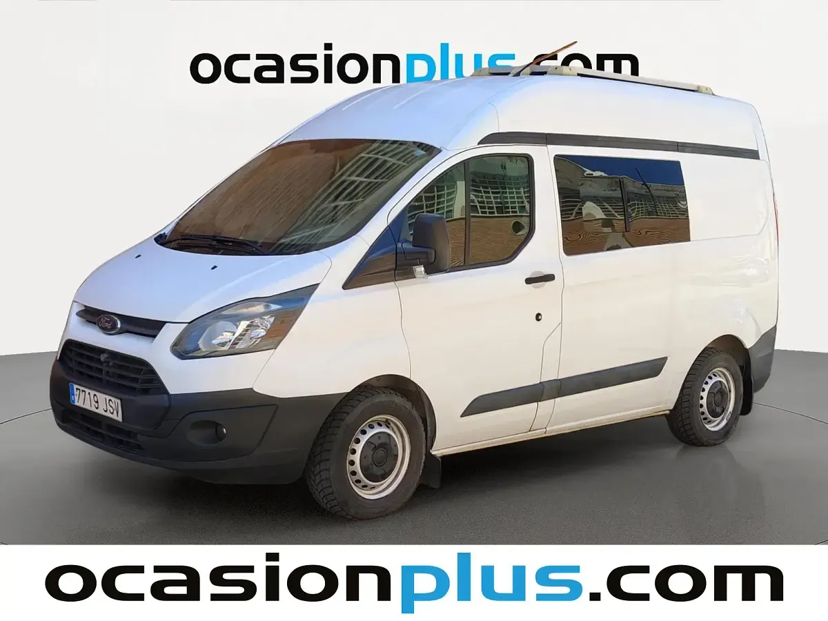 Usado Ford Transit Custom Ambiente 100 CV (73 kW) 2016 Blanco Monovolumen