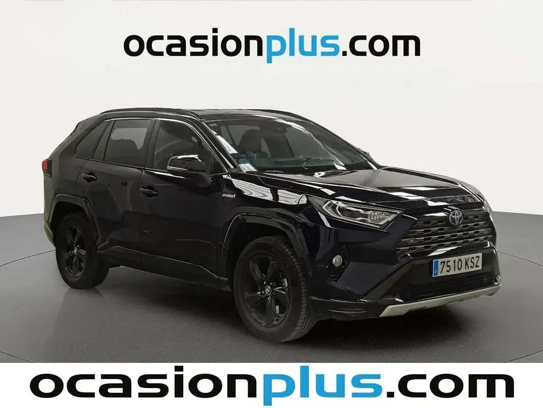 Usado Toyota RAV4 Hybrid 218 CV (160 kW) 2019 Azul SUV