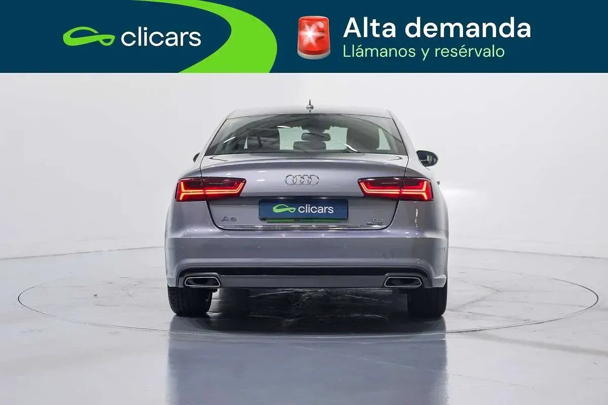 Usado Audi A6 218 CV (160 kW) 2017 Gris Berlina