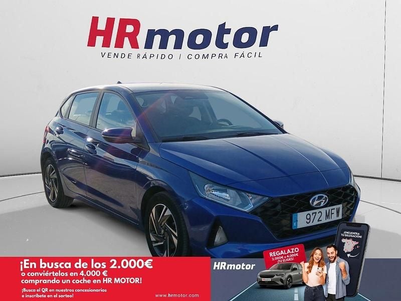 Azul Usado 2023 Hyundai i20 Berlina | 15.990 € (Precio justo) - Imagen 1/4
