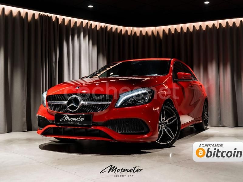 Rojo Usado 2018 Mercedes A200 Berlina | 22.800 € (Precio justo) - Imagen 1/4