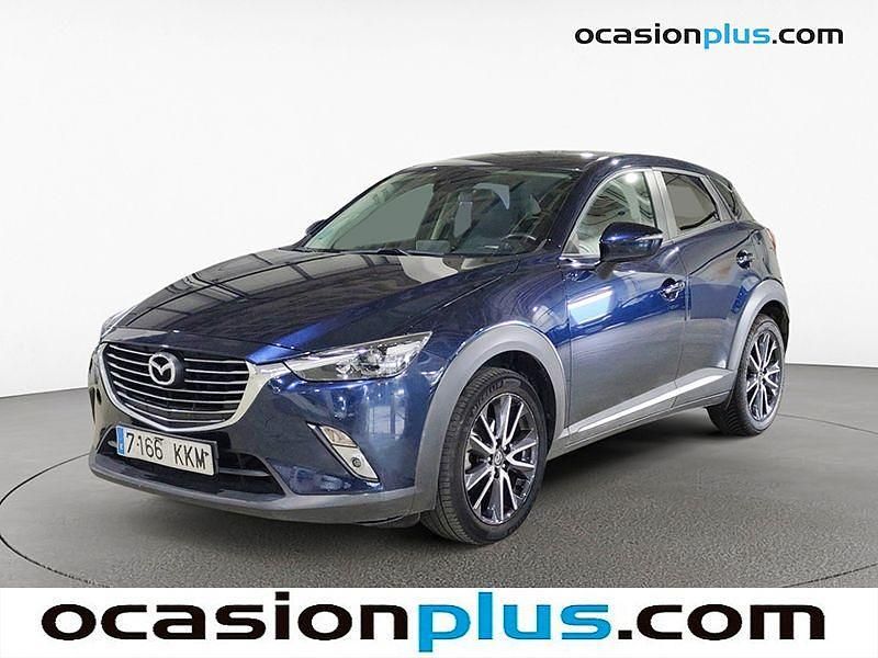 Azul Usado 2018 Mazda CX-3 Luxury SUV | 16.355 € (Un poco caro) - Imagen 1/4