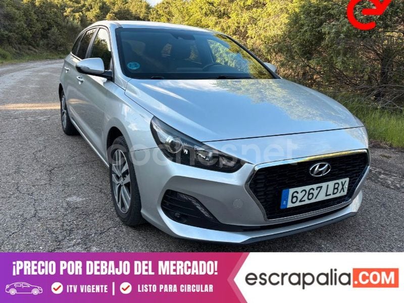 Gris / plata Usado 2019 Hyundai i30 Familiar | 8300 € (Super precio) - Imagen 1/4