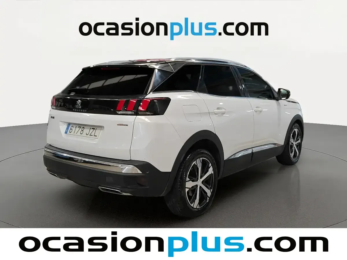Usado Peugeot 3008 GT-line 165 CV (121 kW) 2017 Blanco SUV