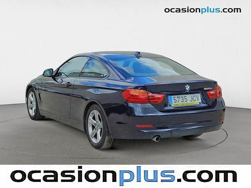 Usado BMW 420 184 CV (135 kW) 2015 Azul Coupe