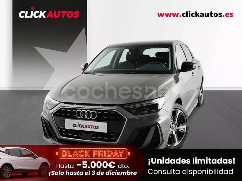 Gris / plata Usado 2025 Audi A1 Sportback S-Line Utilitario | 26.900 € (Precio justo) - Imagen 1/4