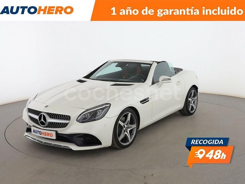 Blanco Usado 2017 Mercedes SLC250 AMG line Descapotable | 28.799 € - Imagen 1/3
