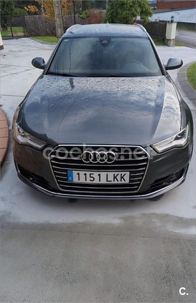 Gris / plata Usado 2015 Audi A6 S-Line Familiar | 13.700 € (Buen precio) - Imagen 1/4
