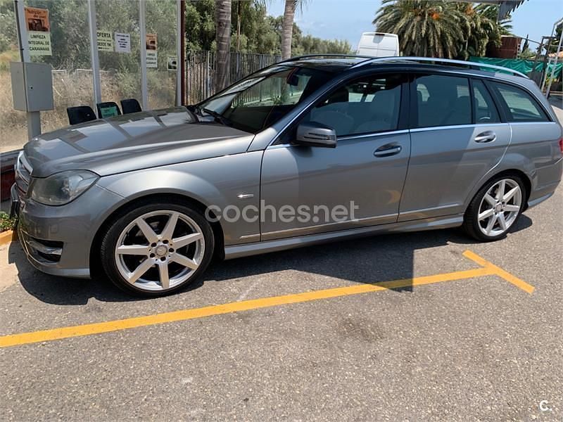 Gris / plata Usado 2012 Mercedes C250 Avantgarde Familiar | 14.500 € - Imagen 1/4