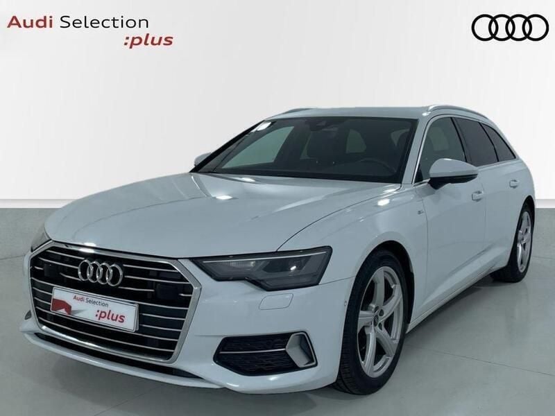 Blanco Usado 2021 Audi A6 Sport Familiar | 36.425 € (Precio justo) - Imagen 1/4