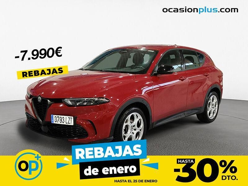 Rojo Usado 2022 Alfa Romeo Tonale Sprint SUV | 22.050 € (Precio justo) - Imagen 1/4