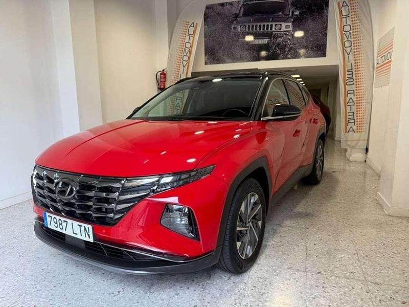 Rojo Usado 2021 Hyundai Tucson SUV | 28.800 € - Imagen 1/4
