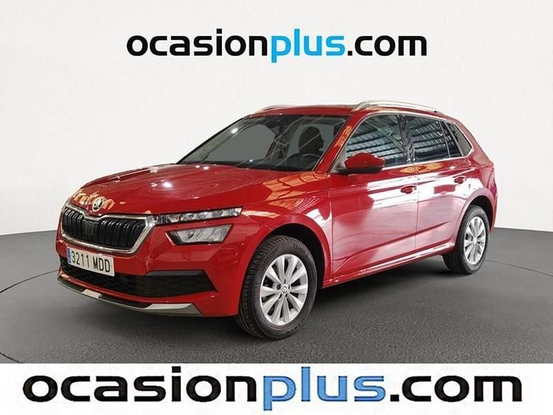 Rojo Usado 2022 Skoda Kamiq Ambition SUV | 14.455 € (Precio justo) - Imagen 1/4