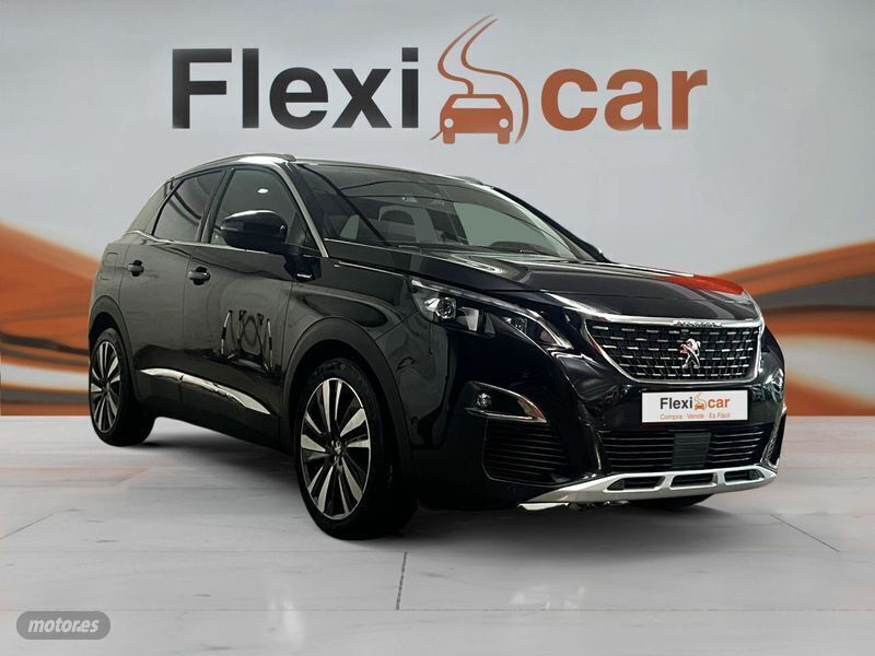 Negro Usado 2018 Peugeot 3008 GT-line SUV | 20.590 € (Caro) - Imagen 1/4
