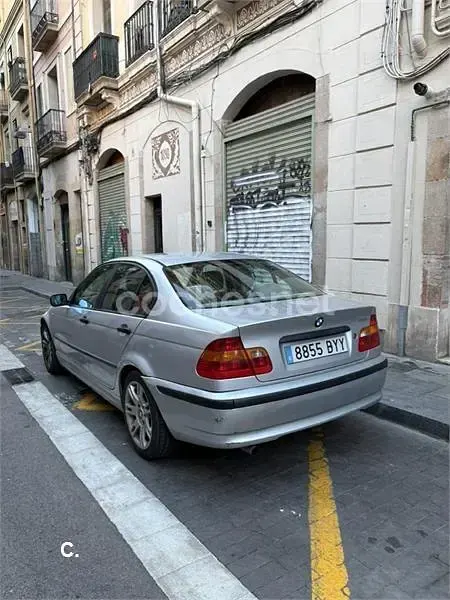 Usado BMW 318 118 CV (86 kW) 2002 Gris / plata Berlina