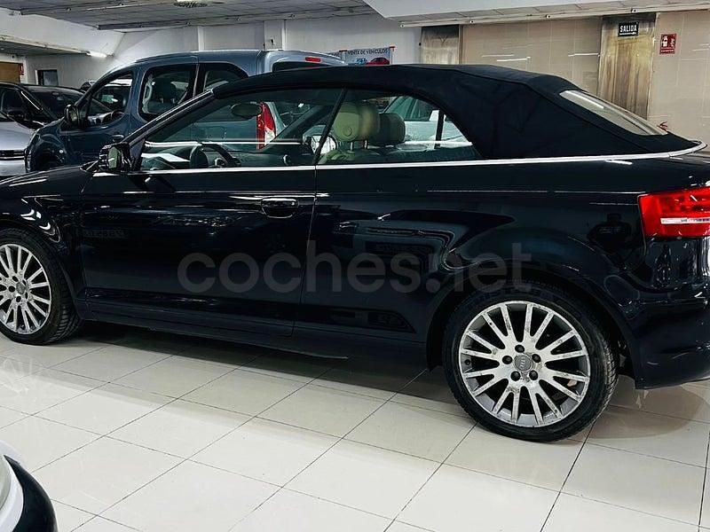 Usado Audi A3 Cabriolet Ambition 140 CV (102 kW) 2010 Negro Descapotable