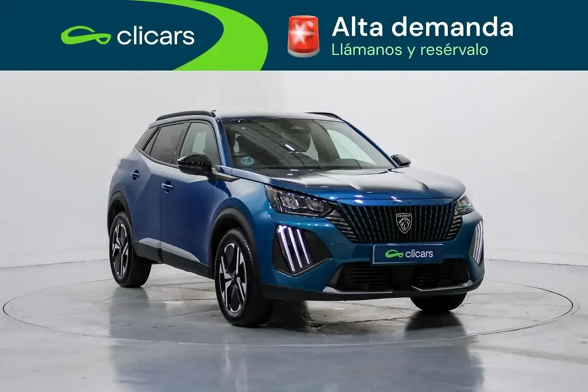 Usado Peugeot 2008 Allure 100 CV (73 kW) 2025 Azul SUV