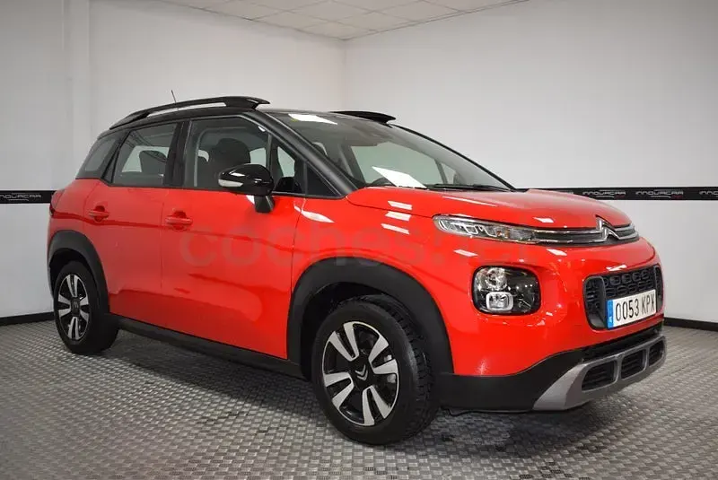 Usado Citroën C3 Aircross Feel 82 CV (60 kW) 2018 Rojo SUV