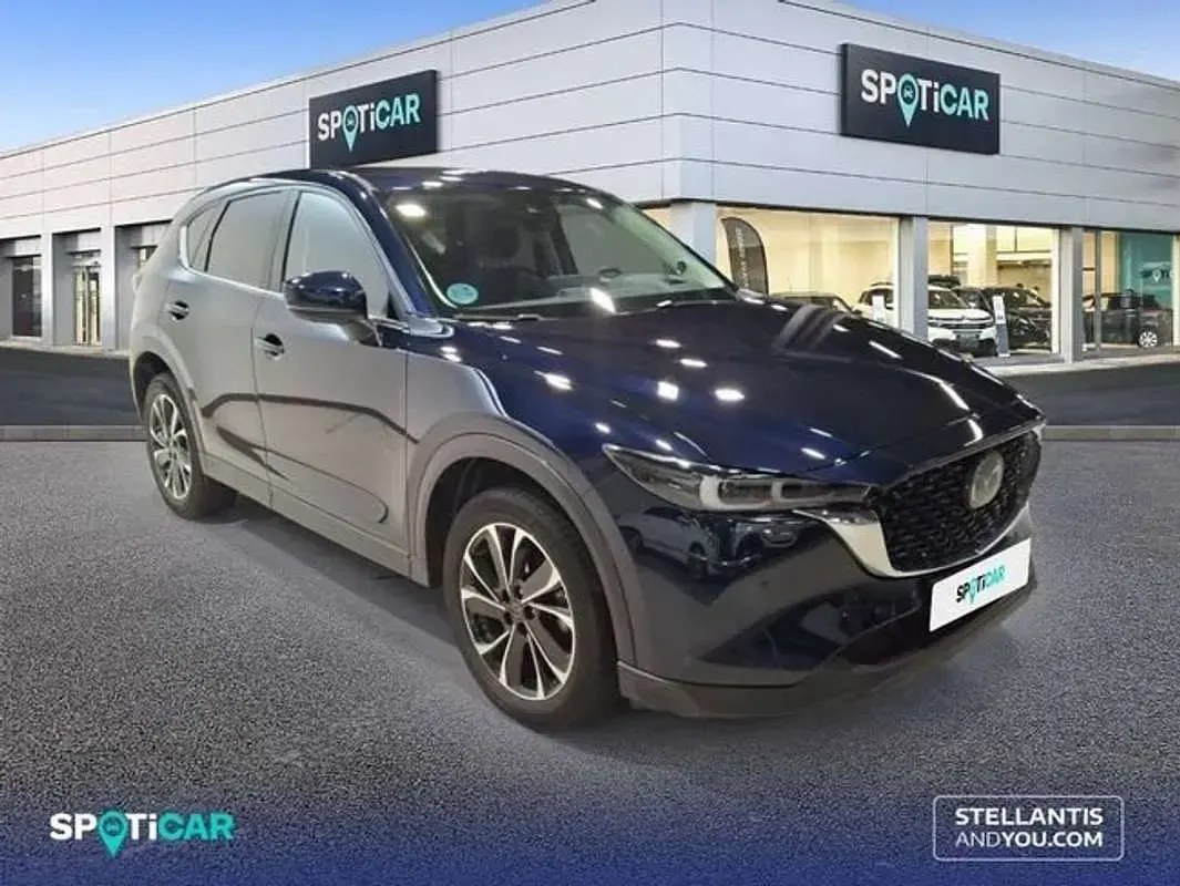Usado Mazda CX-5 165 CV (121 kW) 2022 Azul SUV
