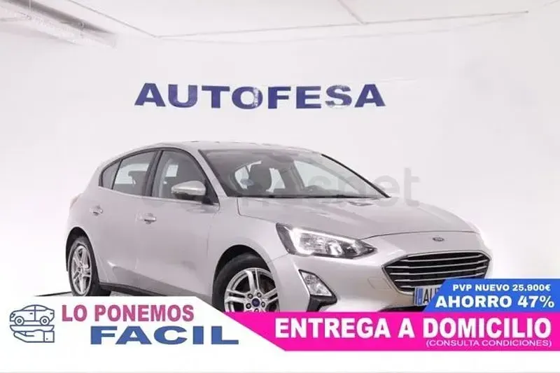 Usado Ford Focus Trend+ 125 CV (91 kW) 2021 Gris Berlina