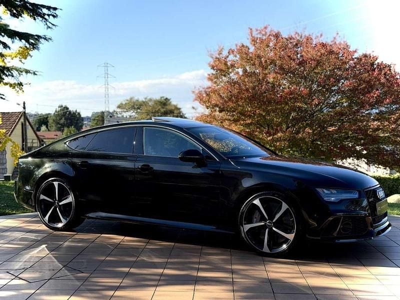 Usado Audi RS7 Sportback Exclusive 560 CV (411 kW) 2015 Negro Utilitario