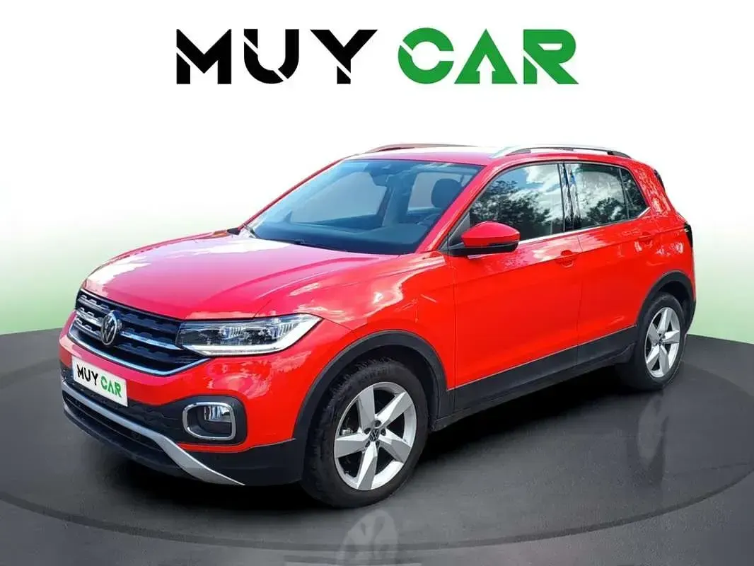 Usado VW T-Cross Sport 110 CV (80 kW) 2021 Rojo SUV